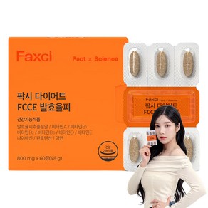 팍시 다이어트 FCCE 발효율피, 60정, 48g, 1개