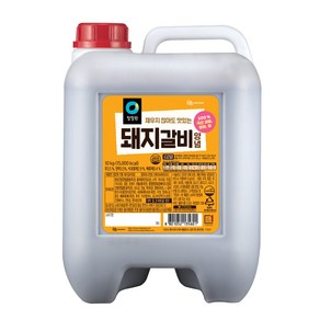 청정원 돼지갈비 양념, 1개, 10kg