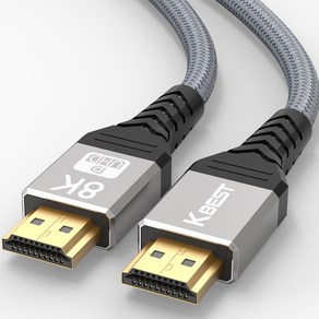 케이베스트 Ulta Pemium 8K HDMI 케이블 V2.1, 1개, 2m