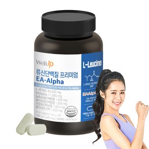웰업 류신단백질 프리미엄 EA-Alpha, 180정, 180g, 1개