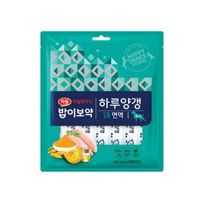 하림펫푸드 밥이보약 도그 하루양갱 간식 면역 28p