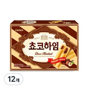 크라운 쵸코 하임, 142g, 12개