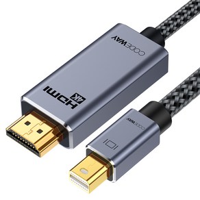 코드웨이 Mini DP to HDMI 케이블 UHD 4K60Hz