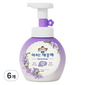 아이깨끗해 블루밍퍼플 핸드워시 바이올렛향, 250ml, 6개