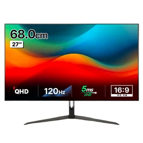 주연테크 QHD IPS 120Hz Type C 65W HDR 4면 슬림베젤 모니터