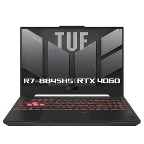 에이수스 2024 TUF GAMING A15 라이젠7 라이젠 8000 시리즈 지포스 RTX 4060