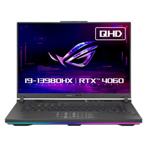 에이수스 2024 ROG 스트릭스 G16 코어i9 인텔 13세대 지포스 RTX 4060, 이클립스그레이, 1TB, 16GB, WIN11 Home, G614JV-N4117W