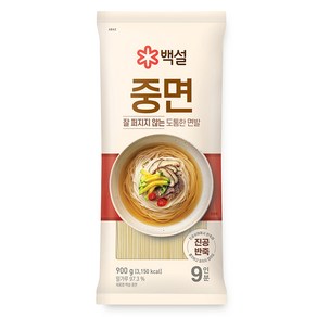 백설 중면, 900g, 1개