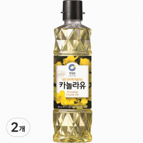 청정원 카놀라유, 900ml, 2개