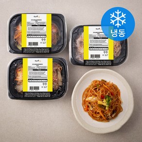 남도애꽃 간편 브로콜리 잡채 매콤한맛 (냉동), 250g, 3개