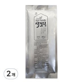 해오름 통곡물 현미 하우스 막걸리 키트 분말, 2개, 265g