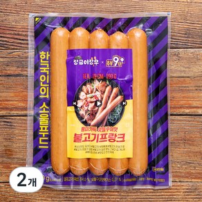 목우촌 주부 9단 불고기 프랑크, 500g, 2개