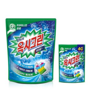 옥시크린 분말형 표백제 3kg + 200g 세트, 1세트