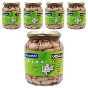 발투센 유기농 화이트빈, 360g, 5개