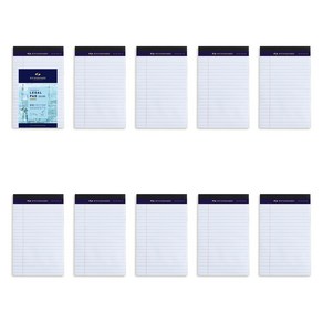 스탠다드 리갈패드 미니 89 x 179 mm, WHITE, 1개입, 10개