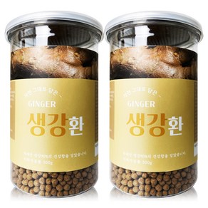 헬로우그린 생강 환 통, 300g, 2개