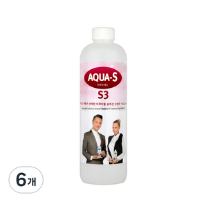 아쿠아에스 아쿠아필 솔루션 홈케어 토너 S3, 6개, 500ml