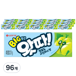 왓따 청포도 샤인머스캣 풍선껌, 23g, 96개