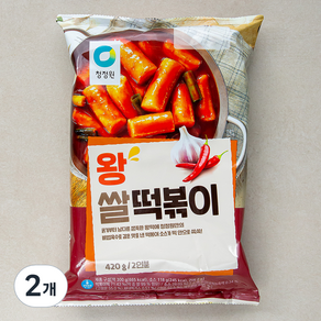 청정원 왕 쌀떡볶이