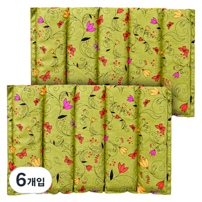아이러브허브 다용도 찜질팩 소 카키, 6개