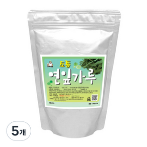 백장생 연잎가루, 5개, 300g