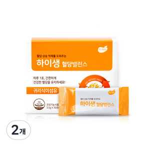 하이생 귀리식이섬유 혈당밸런스 30p, 105g, 2개