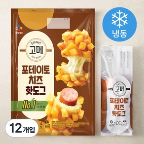 고메 포테이토치즈 핫도그 (냉동), 400g, 3개