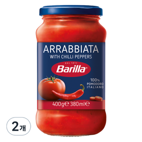바릴라 아라비아타 파스타소스, 400g, 2개