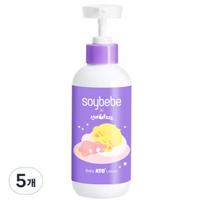 소이베베 베이비 아토 로션, 300ml, 5개