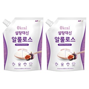 설탕대신 알룰로스, 400g, 2개