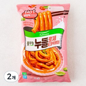 풀무원 밀 로제 누들떡볶이 2인분, 420g, 2개