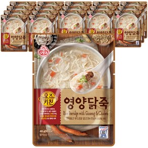 오뚜기 오즈 키친 영양 닭죽, 450g, 18개