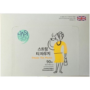 다시1369 스트링 티 파우치 90p, 혼합색상, 1개