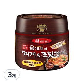 움트리 움쉐프의 찌개&조림장, 900g, 3개