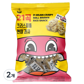 풍미상회 21곡 크리스피롤 현미과자, 450g, 2개