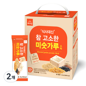 배대감 식사대신 참 고소한 미숫가루 스틱, 1.2kg, 2개