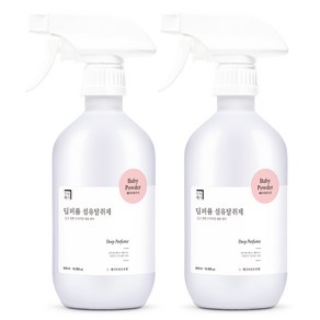 살림백서 딥퍼퓸 섬유탈취제, 500ml, 2개, 베이비파우더