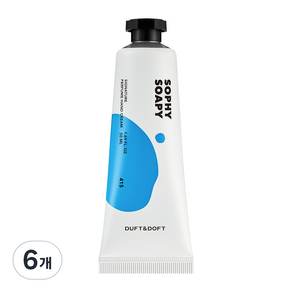 더프트앤도프트 시그니처 퍼퓸 핸드크림 소피소피, 50ml, 6개