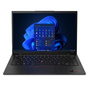 레노버 2021 씽크패드 X1 카본 G9 14, 블랙, 코어i7, 512GB, 16GB, WIN10 Po, 20XW00GKKR