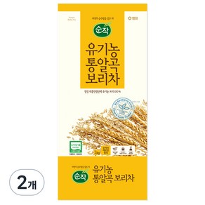 순작 유기농 통알곡 보리차, 1kg, 1개입, 2개