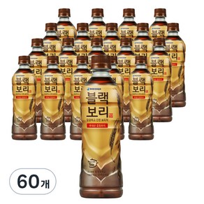 하이트진로 블랙보리 음료, 520ml, 60개