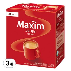 맥심 오리지날 커피믹스, 11.8g, 150개