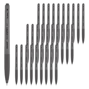 모나미 153 그리퍼 볼펜 0.7mm, 블랙, 72개