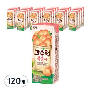 남양과수원 복숭아 음료, 190ml, 120개