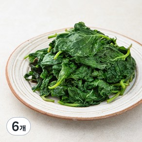 국내산 데친 깻잎, 200g, 6개