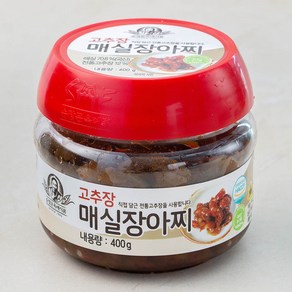 순창문옥례식품 고추장 매실장아찌, 400g, 1개