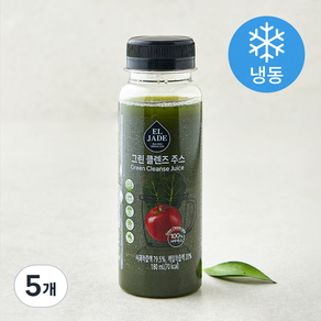 엘제이드 그린 클렌즈 주스 (냉동), 180ml, 5개