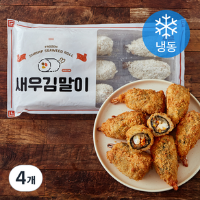 엠디에스 새우김말이 9개입 (냉동), 720g, 4개