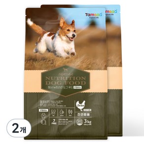 탐사 프리미엄 뉴트리션 도그 푸드 강아지 사료 관절&눈, 치킨, 2개, 3kg
