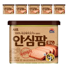 사조 안심팜, 340g, 6개